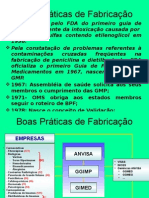 Boas Práticas de Fabricação e Validação