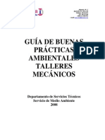 Guía de Buenas Prácticas Ambientales Talleres Mecánicos -Mas o Menos