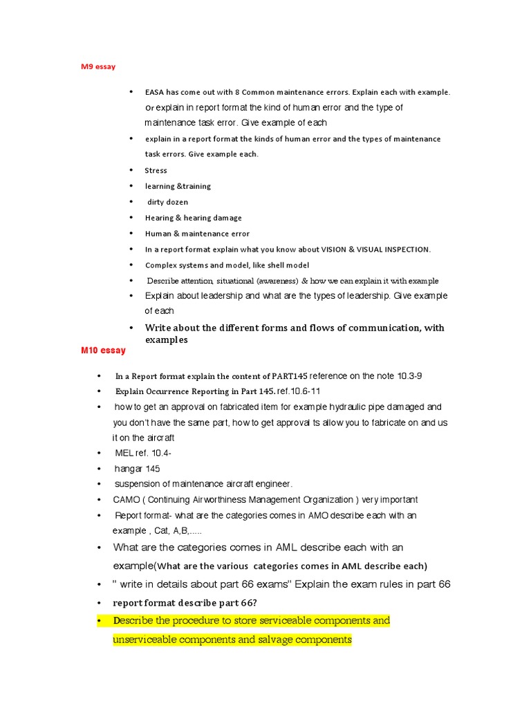 Easa question bank pdf picture