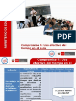 12set PPT Compromiso 4 - Uso Del Tiempo en El Aula