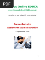 Curso Assistente Administrativo 80155