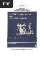 CANTE - Pautas Musicais 12 in "Literatura Popular do Distrito de Beja" publicado em 1987 pela DGEA 