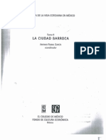 Historia de La Vida Cotidiana en México. Tomo II. La Ciudad Barroca. Antonio Rubial García. Capítulo I. p19-45