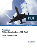 Amadeus Airline Service Fees (OB Fee) 205