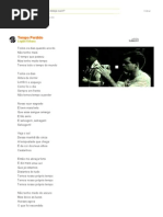 TEMPO PERDIDO - Legião Urbana _ Letras.mus