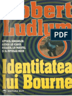 Robert Ludlum Identitatea Lui Bourne