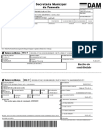 Recibo Do Contribuinte: Identificação Débito Ano Trib Par Lançamento