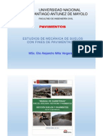 Estudio de Suelos Con Fines de Pavimentación MTC 2014 y RNE 2010