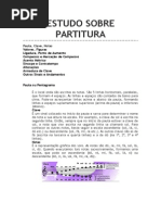 Estudo Sobre Partitura