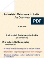 Industrial Relations in India:: An Overview