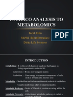 In Silico Analysis to Metabolomics