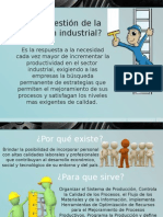 Gestion de La Produccion Industrial
