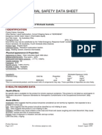 MSDS of Kerosine