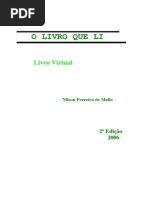 o livro que li