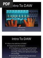 Intro To DAW Power Point