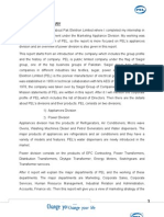 Internship Report On PEL (Pak Elektron Limited) Lahore Pakistan
