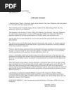 Complaint Affidavit Sample  Manila