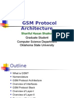 GSM Protocol Architecture: Shariful Hasan Shaikot