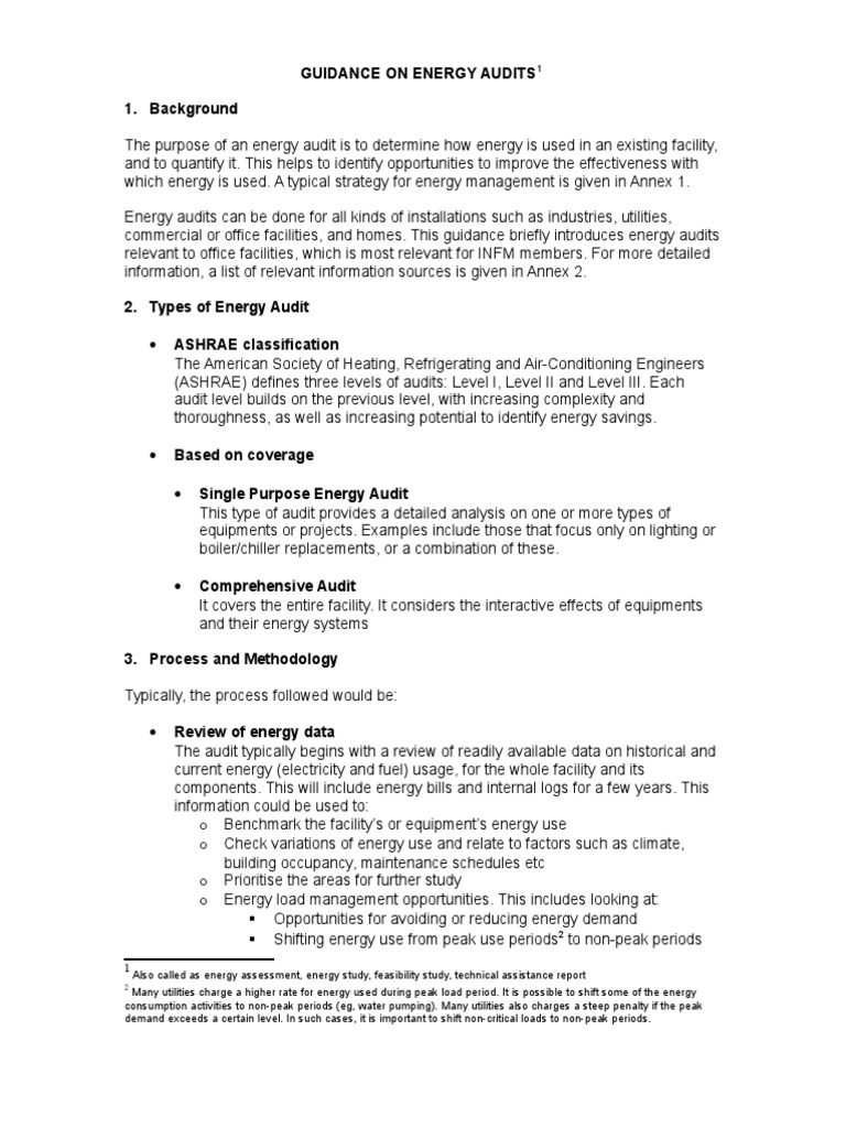 Office Energy Audit Guide | PDF | Energy Management | Efficient Energy Use