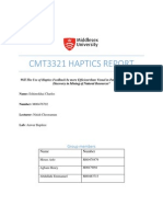 Human Computer Interaction - HAPTICS