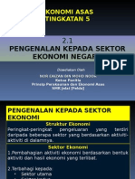 Pengenalan Kepada Sektor Ekonomi Negara