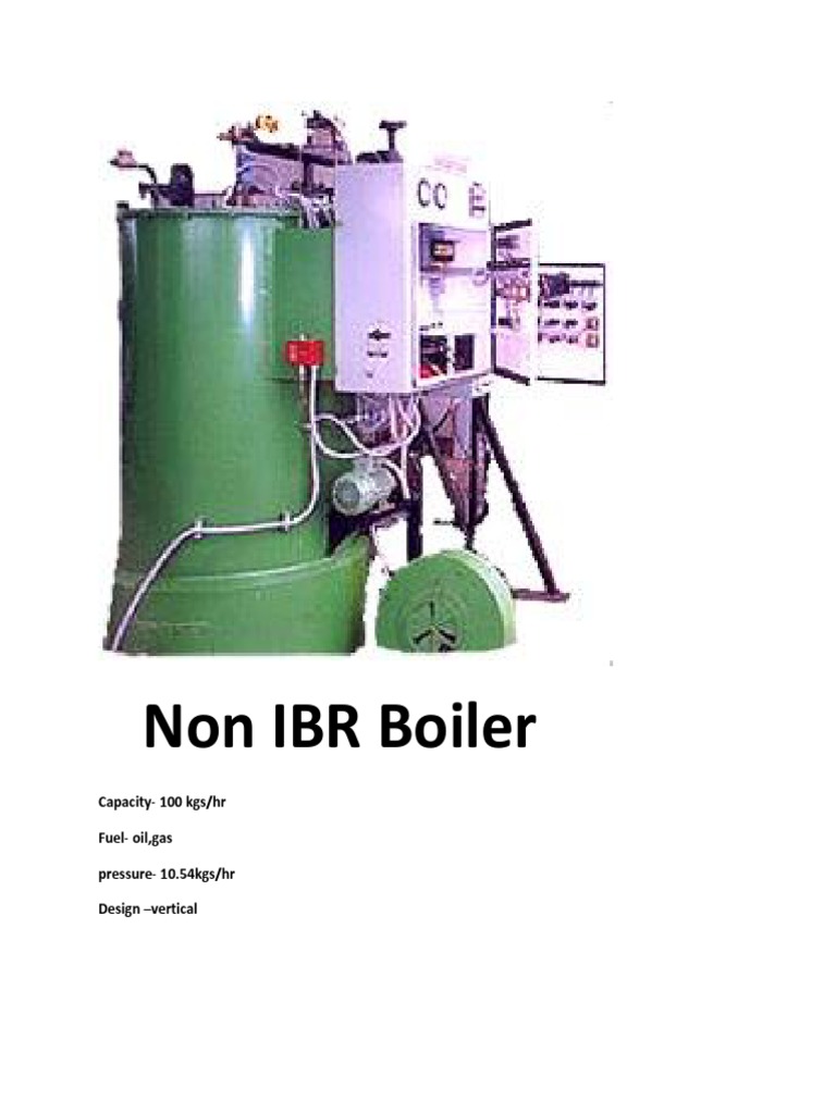 Non IBR Boiler manufacturer Boiler Steam