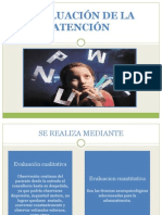 Atención - Evaluación PDF