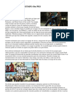 Grand Theft Auto (GTAIV) On PS3
