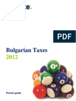 Bulgarian Taxes 2012