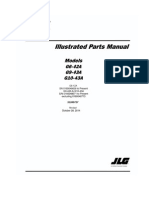 JLG G9-43A SN 0160048658 To Present Telehandler Parts Manual