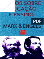 Karl Marx & Friedrich Engels - Textos Sobre Educação e Ensino PDF
