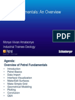 Petrel Fundamentals Overview