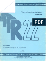 Tablas de Refrigerante R-22