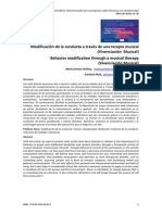 Modificación de La Conducta a Través de Una Terapia Musical