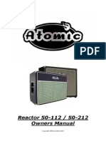 Atomic Reactor 112-212 50W - Manual