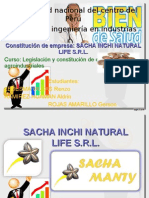 Empresa SACHA INCHI NATURAL LIFE S.R.L. ofrece mantequilla de sacha inchi nutritiva