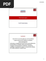 AULA 16 - Hemoterapia