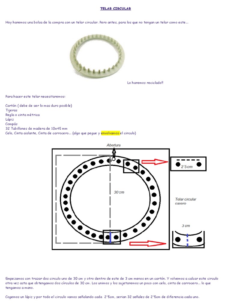 MEDIAS SIN COSTURA TELAR Circular, Tutorial paso a paso