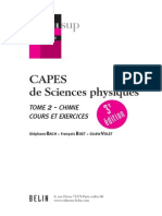 CAPES de Sciences Physiques Tome 2