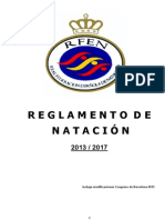 Reglamento Tecnico Natacion 2013-2017