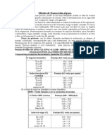 Método Evaluación Transección Al Paso