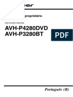 Pioneer Avh p3280bt 4280 DVD Manual Operacao