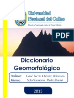  Glosario Geomorfológico