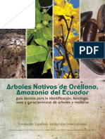 Arboles Nativos de Orellana Amazonia Dle Ecuador