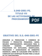 Titulo 7 Del Ds 040 2001 Pe