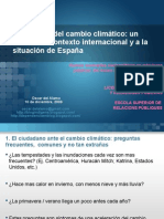 Presentación Cambio Climático ESRP