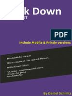 Markdown Cheat Sheet PDF