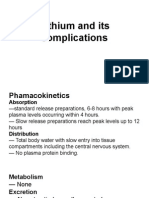 Lithium and Its Complication