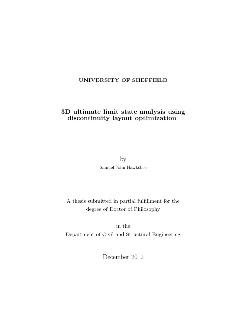 university of sheffield phd thesis