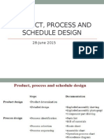 Product, Process and Schedule Design